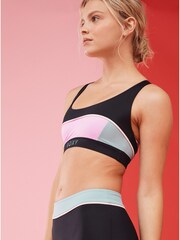 Roxy Active Athletic Sports Black Bra - Image 3 of 6