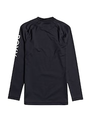 Roxy Navy Whole Hearted Long Sleeved Rash Vest - Image 10 of 10