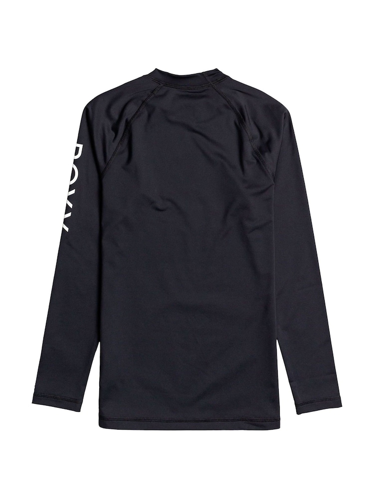 Roxy Navy Whole Hearted Long Sleeved Rash Vest - Image 10 of 10