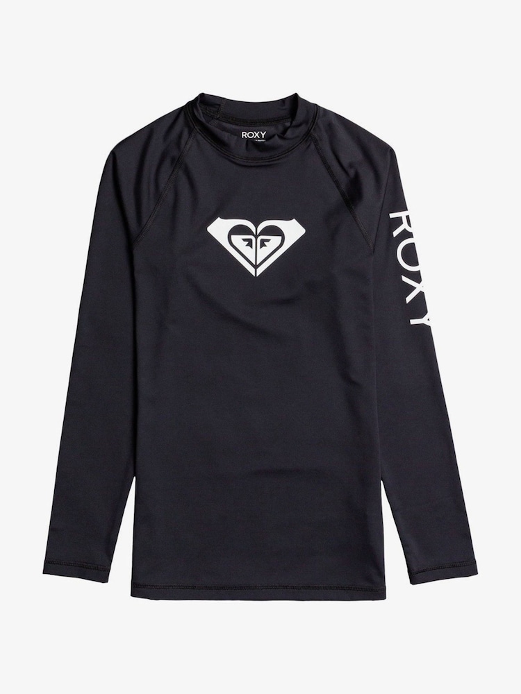 Roxy Navy Whole Hearted Long Sleeved Rash Vest - Image 5 of 6