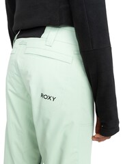 Roxy Snow Cameo Green Diversion Trousers - Image 2 of 5