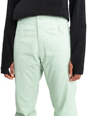 Roxy Snow Cameo Green Diversion Trousers - Image 3 of 5
