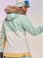 Roxy Snow Green Shelter Jacket - Image 2 of 5