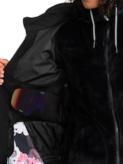 Roxy Snow Jet Floral Ski Black Jacket - Image 6 of 6