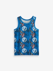 Marvel License 100% Cotton Vests 3 Pack (1.5-12yrs) - Image 2 of 6