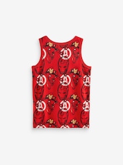 Marvel License 100% Cotton Vests 3 Pack (1.5-12yrs) - Image 5 of 6