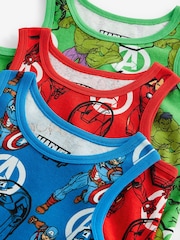 Marvel License 100% Cotton Vests 3 Pack (1.5-12yrs) - Image 6 of 6