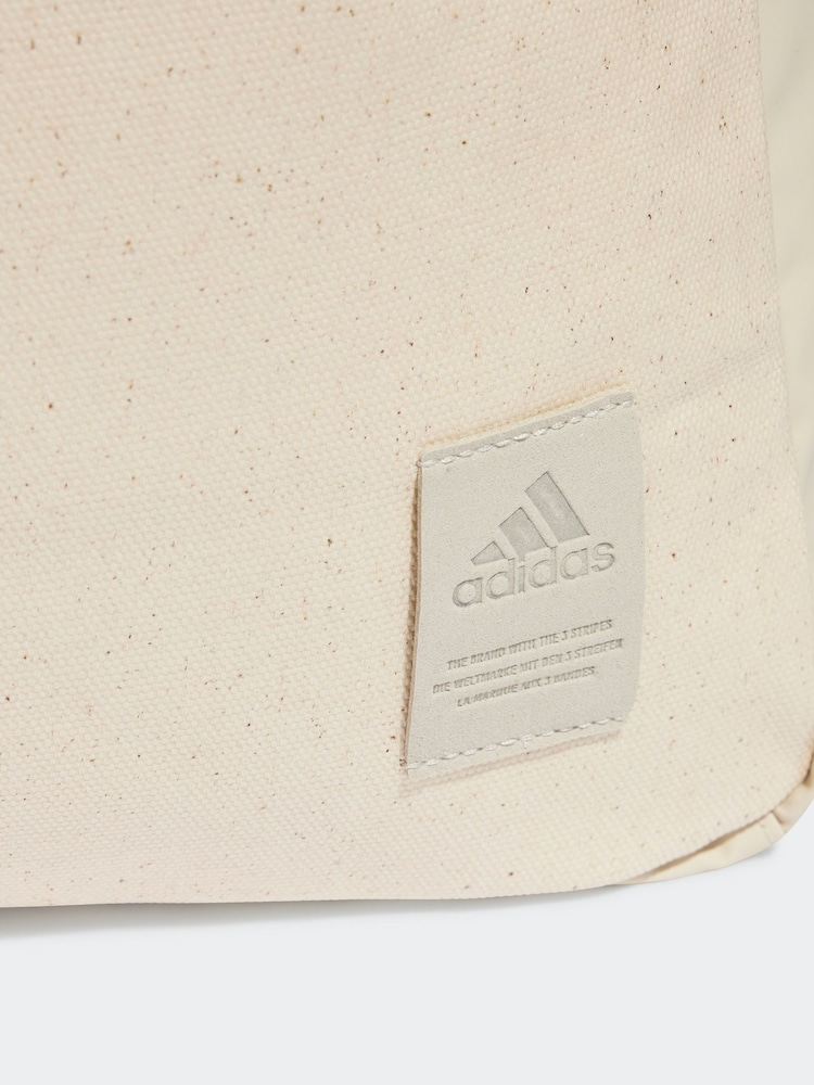 adidas Cream Performance Lounge Tote Bag - Image 5 of 5