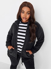 Yours Curve Black Olive EPP Fleece - Image 1 of 4