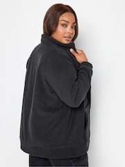 Yours Curve Black Olive EPP Fleece - Image 2 of 4
