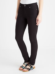 Joe Browns Black Essential Stretch Denim Skinny Jeans - Image 1 of 3