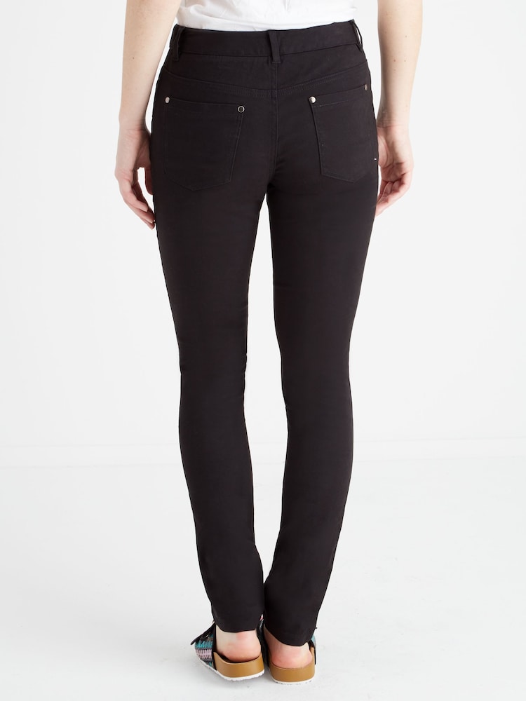 Joe Browns Black Essential Stretch Denim Skinny Jeans - Image 2 of 3