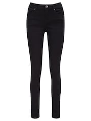 Joe Browns Black Essential Stretch Denim Skinny Jeans - Image 3 of 3