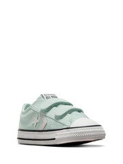 Converse Green Star Player 76 2V Ox Trainers - Image 8 of 9