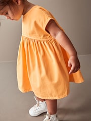 Orange Boxy Cotton Dress (3mths-7yrs) - Image 2 of 8