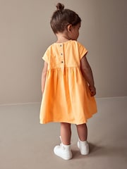 Orange Boxy Cotton Dress (3mths-7yrs) - Image 3 of 8