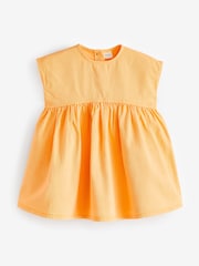 Orange Boxy Cotton Dress (3mths-7yrs) - Image 7 of 8
