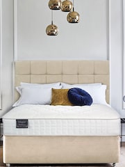 Sleepeezee Natural Memory Ultra 2500 Mattress and 2 Drawer Divan Base Set - Image 1 of 2