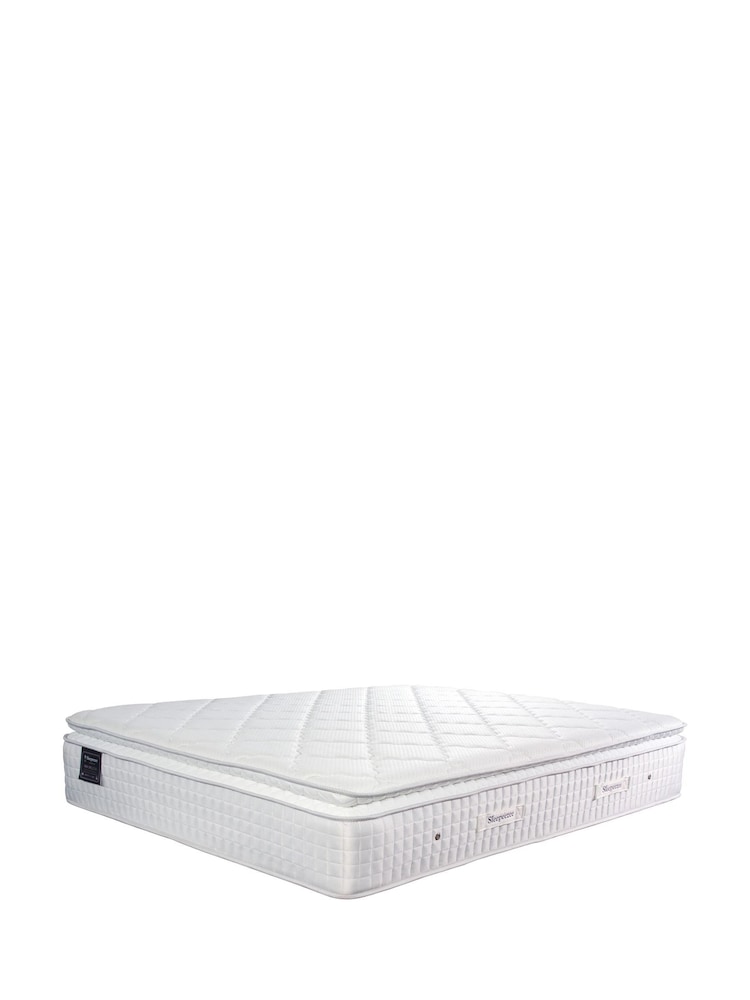 Sleepeezee Cream Memory Ultra 3000 Mattress and 2 Drawer Divan Base Set - Image 2 of 2