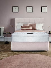 Sleepeezee Cream Cooluxe 2000 Mattress and 2 Drawer Divan Base Set - Image 1 of 2