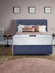 Sleepeezee Blue Cooluxe 2000 Mattress and 2 Drawer Divan Base Set - Image 1 of 2
