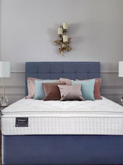 Sleepeezee Blue Memory Ultra 3000 Mattress and 2 Drawer Divan Base Set - Image 1 of 2