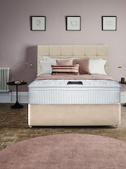 Sleepeezee Natural Cooluxe 2000 Mattress and 2 Drawer Divan Base Set - Image 1 of 2