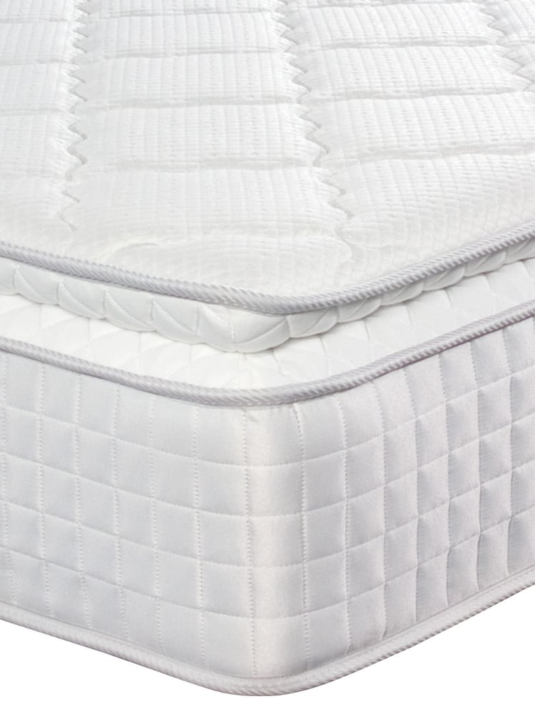 Sleepeezee Grey Memory Ultra 3000 Mattress and 2 Drawer Divan Base Set - Image 6 of 6