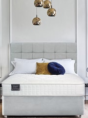 Sleepeezee Grey Memory Ultra 2500 Mattress and 2 Drawer Divan Base Set - Image 1 of 2