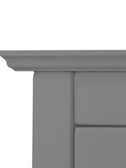 Teamson Home Grey Dawson Wooden Bathroom Storage Wall Cabinet Unit - Image 6 of 6
