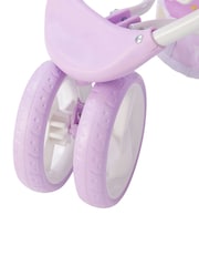 Teamson Home Purple Kids Dolls 2-in-1 Foldable Pram Pushchair - Image 4 of 6