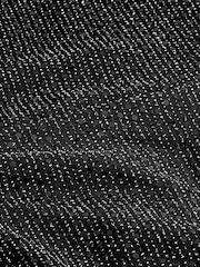 Black Sequin Wide Leg Trousers - Image 6 of 6