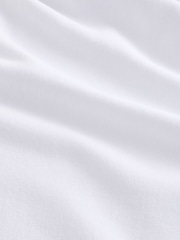 White Lightweight Regular Fit Soft Touch Lightweight T-Shirt - Image 8 of 8