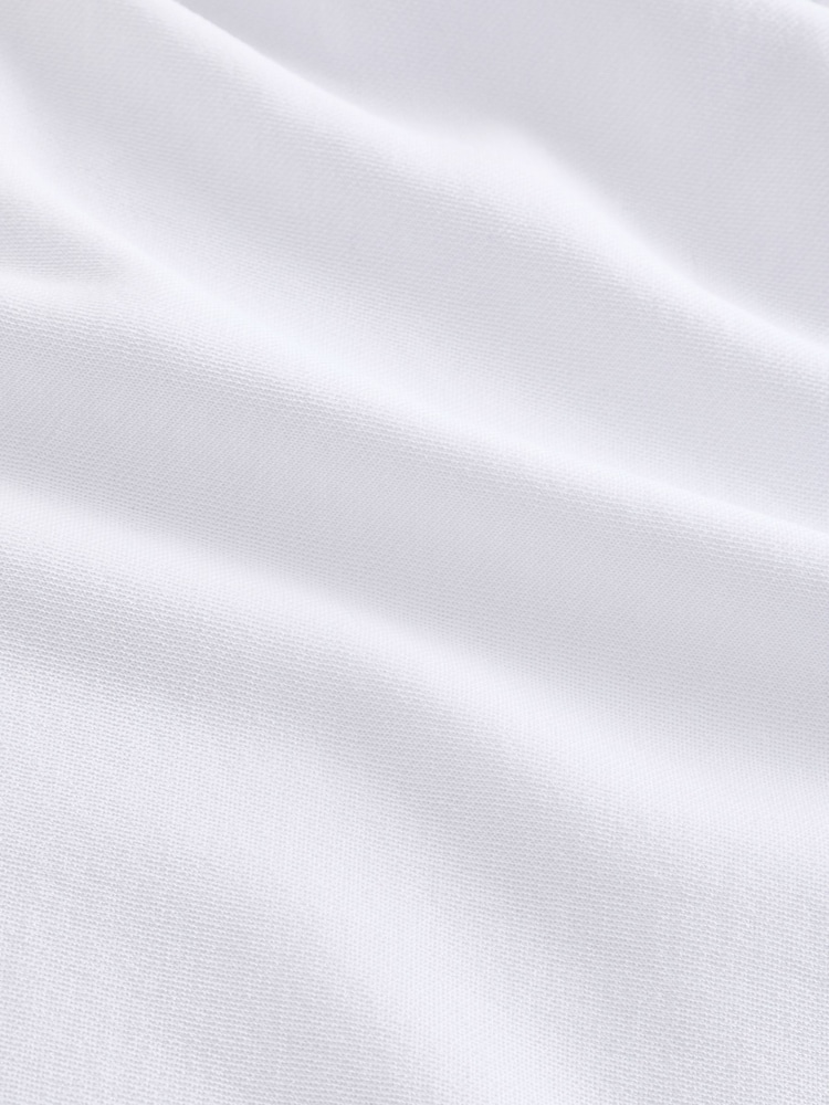 White Lightweight Regular Fit Soft Touch Lightweight T-Shirt - Image 8 of 8