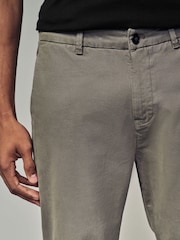 Stone Slim Fit Premium Soft Touch Chino Trousers - Image 5 of 8