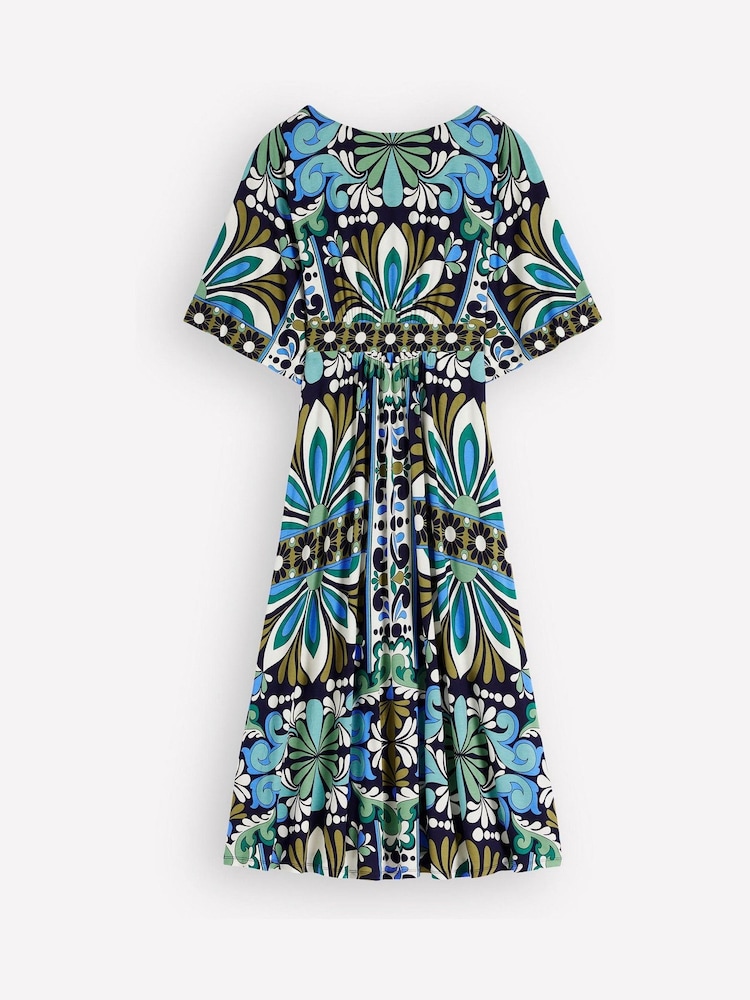 Boden Blue Imelda Kimono Jersey Dress - Image 7 of 7 Boden Blue Imelda Kimono Jersey Dress - Image 7 of 7