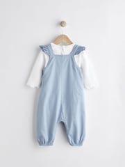 Blue Character Baby Dungarees & Bodysuit Set (0mths-3yrs) - Image 2 of 8