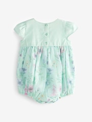 أخضر زهور - قطعة كاملة للبيبي (0أشهر-2 سنوات) - صورة 5 من 7