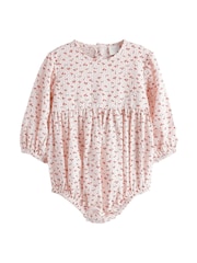 Red/White Cherry Print Baby Bloomer Romper (0mths-3yrs) - Image 4 of 6
