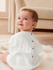 White Baby Bloomer Romper (0mths-3yrs) - Image 2 of 7