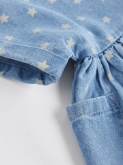 Blue Star Denim Baby Dress (0mths-2yrs) - Image 4 of 6