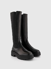 Office Black Knee High Kamilla Chelsea Boots - Image 2 of 3