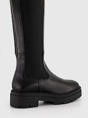 Office Black Knee High Kamilla Chelsea Boots - Image 3 of 3