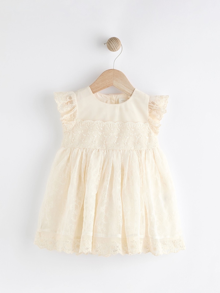 Ivory Occasion Baby Dress (0mths-2yrs) - Image 1 of 7