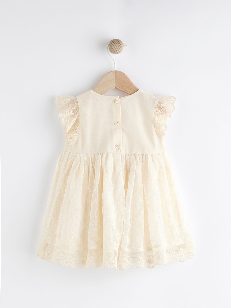Ivory Occasion Baby Dress (0mths-2yrs) - Image 2 of 7