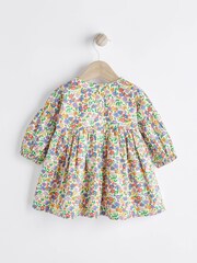 Red/Purple Bright Ditsy Baby Woven Dress (0mths-2yrs) - Image 2 of 7