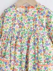 Red/Purple Bright Ditsy Baby Woven Dress (0mths-2yrs) - Image 3 of 7