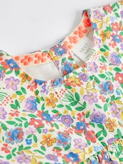Red/Purple Bright Ditsy Baby Woven Dress (0mths-2yrs) - Image 4 of 7