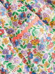 Red/Purple Bright Ditsy Baby Woven Dress (0mths-2yrs) - Image 5 of 7