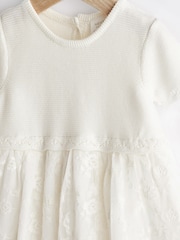 Ecru Occasion Baby Dress (0mths-2yrs) - Image 3 of 6